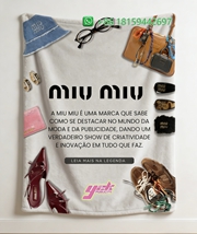 Miumiu Throw Blankets